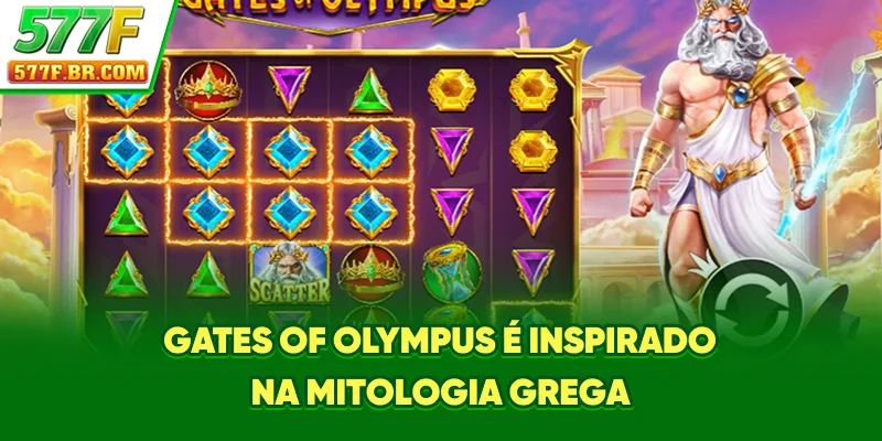 Gates of Olympus é inspirado na mitologia grega