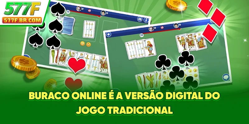 Buraco online é a versão digital do jogo tradicional
