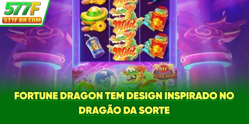 Fortune Dragon tem design inspirado no dragão da sorte