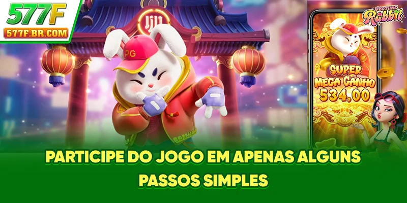 Participe do jogo em apenas alguns passos simples